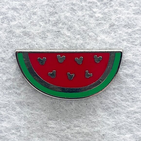 🔮 5/$25 Disney Mickey Mouse Watermelon Slice Pin - Picture 1 of 3